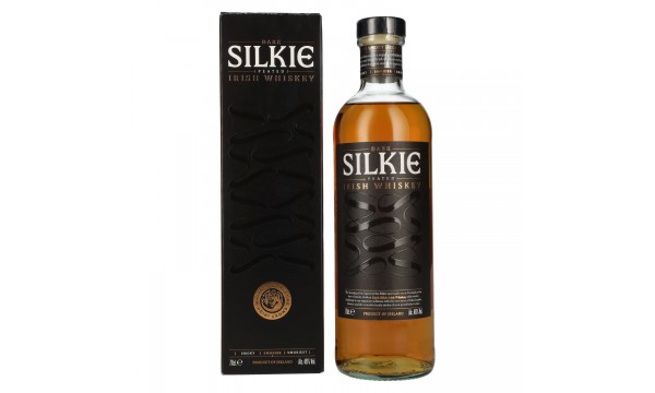 The Legendary DARK SILKIE Irish Whiskey 46% Vol. 0,7l dovanų dėžutėje