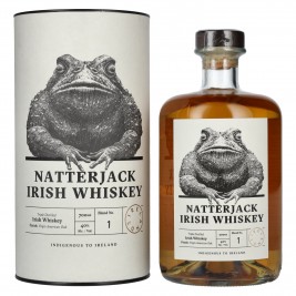 Natterjack Irish Whiskey 40% Vol. 0,7l dovanų dėžutėje