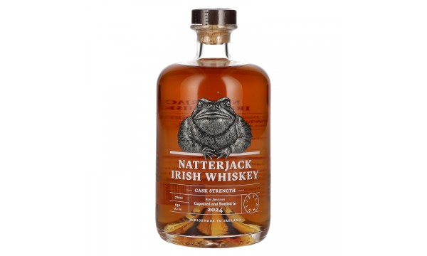 Natterjack Irish Whiskey Cask Strength 2024 63% Vol. 0,7l