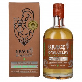 Grace O' Malley Irish Pirate Queen Whiskey Rum Cask 42% Vol. 0,7l dovanų dėžutėje