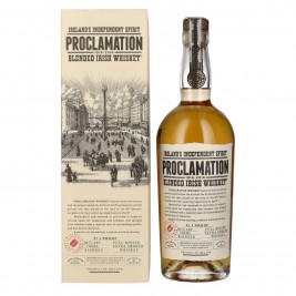 Proclamation Blended Irish Whiskey 40,7% Vol. 0,7l dovanų dėžutėje su stikline