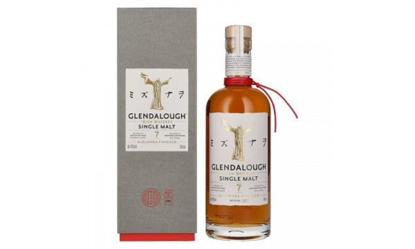 Glendalough 7 Years Old MIZUNARA FINISHED Batch No. 001 46% Vol. 0,7l dovanų dėžutėje Glendalough 7 Years Old MIZUNARA FINISHED Batch No. 001 46% Vol. 0,7l dovanų dėžutėje