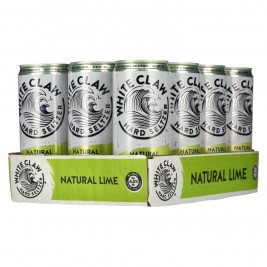 White Claw Hard Seltzer Natural Lime 4,5% Vol. 12x0,33l Dosen Pfand