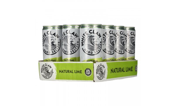 White Claw Hard Seltzer Natural Lime 4,5% Vol. 12x0,33l Dosen Pfand