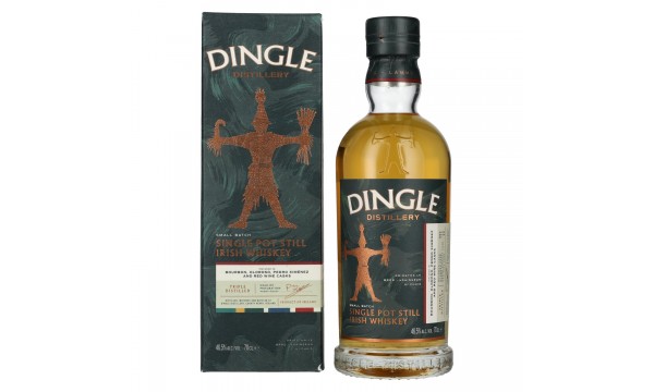 Dingle Single Pot Still Irish Whiskey Triple Distilled 46,5% Vol. 0,7l dovanų dėžutėje