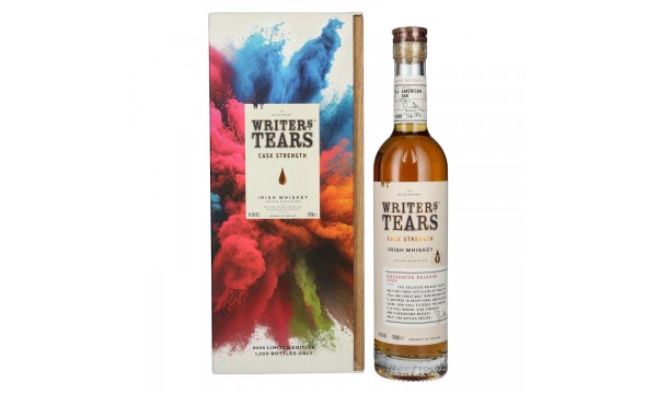 Writer's Tears CASK STRENGTH Irish Whiskey Exclusive Release 2025 54,9% Vol. 0,7l dovanų dėžutėje