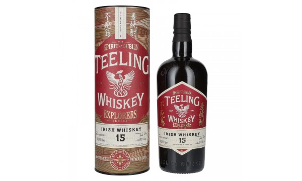 Teeling Whiskey 15 Years Old EXPLORERS SERIES Irish Whiskey Japanese Edition 46% Vol. 0,7l dovanų dėžutėje