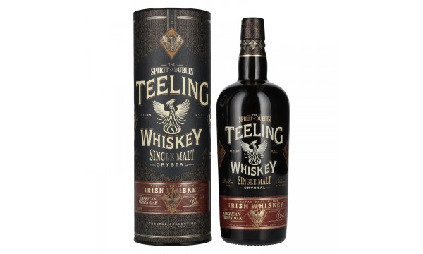 Teeling Whiskey SINGLE MALT CRYSTAL Irish Whiskey 46% Vol. 0,7l dovanų dėžutėje