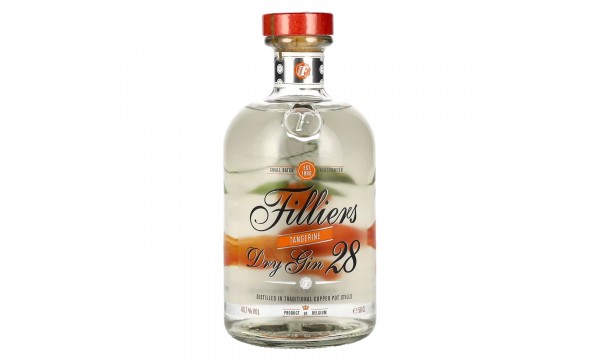 Filliers Dry Gin 28 TANGERINE 43,7% Vol. 0,5l