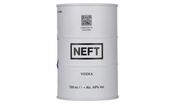 NEFT Vodka White Barrel 40% Vol. 0,7l