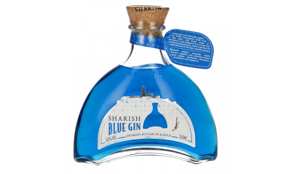Sharish Blue Gin 40% Vol. 0,5l