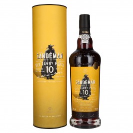 Sandeman 10 Years OLD TAWNY Porto 20% Vol. 0,75l dovanų dėžutėje, pusiau saldus