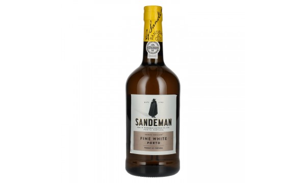 Sandeman FINE WHITE Porto 19,5% Vol. 0,75l, sausas