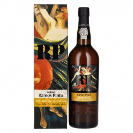 Ramos Pinto Adriano Porto White Reserve 19% Vol. 0,75l dovanų dėžutėje, saldus