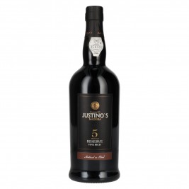 Justino's Madeira 5 Years Old RESERVE Fine Rich 19% Vol. 0,75l, pusiau saldus