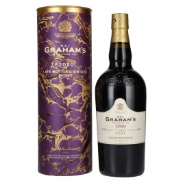 W. & J. Graham's Late Bottled Vintage Port 2020 20% Vol. 0,75l dovanų dėžutėje, saldus