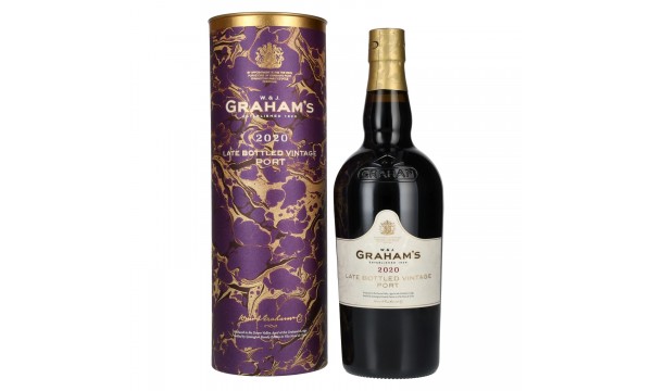 W. & J. Graham's Late Bottled Vintage Port 2020 20% Vol. 0,75l dovanų dėžutėje, saldus W. & J. Graham's Late Bottled Vintage Port 2020 20% Vol. 0,75l dovanų dėžutėje, saldus