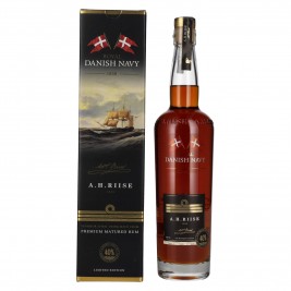 A.H. Riise Royal DANISH NAVY Superior Spirit Drink 40% Vol. 0,7l dovanų dėžutėje