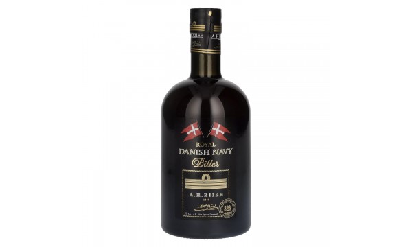 A.H. Riise Royal DANISH NAVY Westindian Bitter 32% Vol. 0,5l