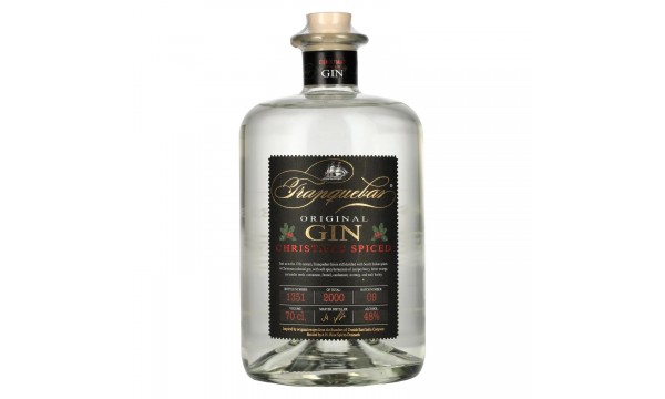 Tranquebar Original Gin Christmas Spiced 48% Vol. 0,7l Tranquebar Original Gin Christmas Spiced 48% Vol. 0,7l