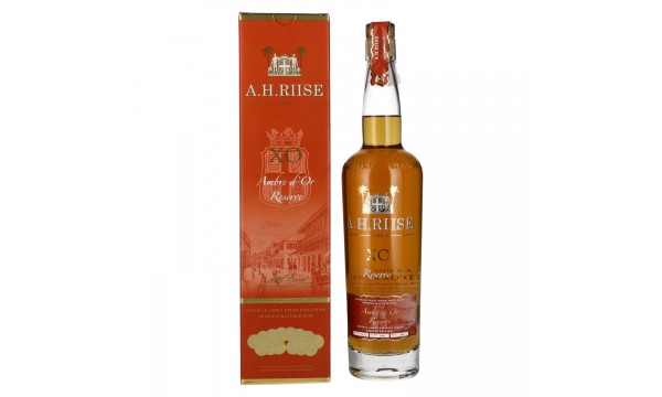 A.H. Riise X.O. Reserve Ambre d'Or Reserve 42% Vol. 0,7l dovanų dėžutėje