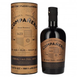 Compañero JAMAICA - TRINIDAD Gran Reserva Rum 40% Vol. 0,7l dovanų dėžutėje