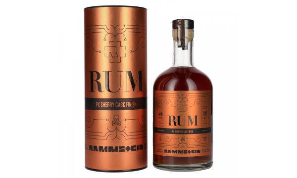Rammstein Rum PX Sherry Cask Finish 46% Vol. 0,7l dovanų dėžutėje