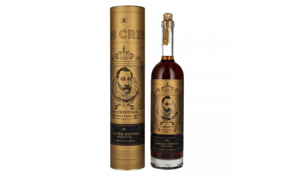 Ron Cristóbal Santa Maria MOSCATEL 2007 44% Vol. 0,7l dovanų dėžutėje