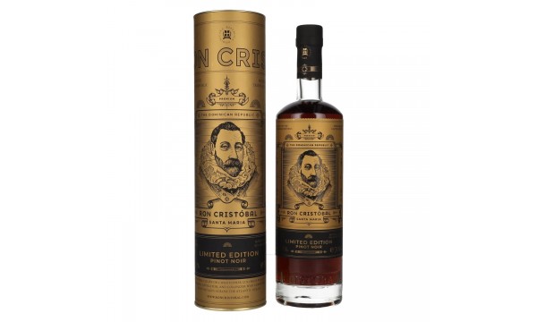 Ron Cristóbal Santa Maria Pinot Noir Limited Edition 43% Vol. 0,7l dovanų dėžutėje