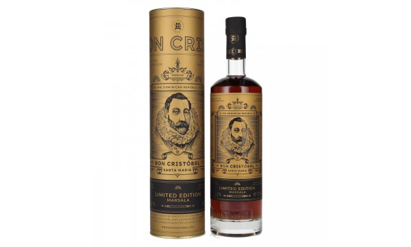 Ron Cristóbal Santa Maria Marsala Limited Edition 44% Vol. 0,7l dovanų dėžutėje