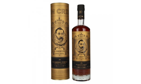Ron Cristóbal Santa Maria PX Sherry Cask Finish 43% Vol. 0,7l dovanų dėžutėje