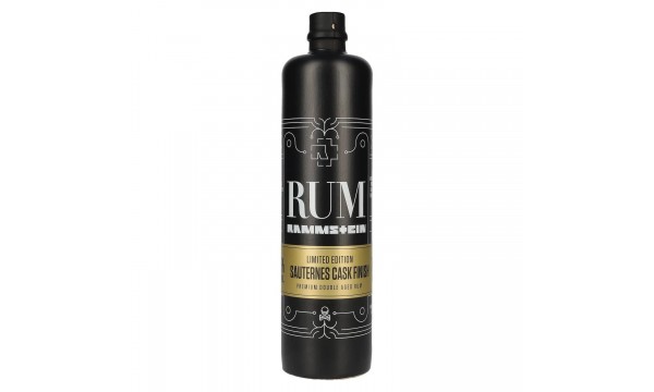 Rammstein Rum Sauternes Cask Finish Limited Edition 46% Vol. 0,7l Rammstein Rum Sauternes Cask Finish Limited Edition 46% Vol. 0,7l