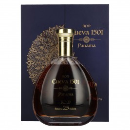 Ron Cueva 1501 Sistema 25 Solera Panama Rum 40% Vol. 0,7l dovanų dėžutėje