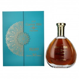 Ron Cueva 1501 Sistema 30 Solera Panama Rum 40% Vol. 0,7l dovanų dėžutėje