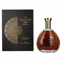 Ron Cueva 1501 Sistema 33 Solera Panama Rum 40% Vol. 0,7l dovanų dėžutėje