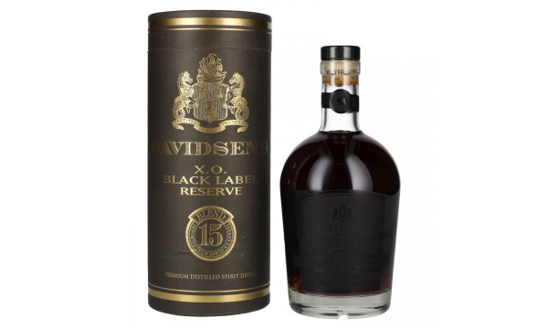 Davidsen's 15 X.O. Black Label Reserve 40% Vol. 0,7l dovanų dėžutėje