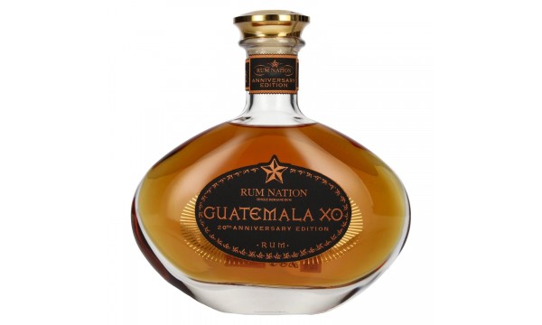 Rum Nation Guatemala XO 20th Anniversary Edition 40% Vol. 0,7l Rum Nation Guatemala XO 20th Anniversary Edition 40% Vol. 0,7l