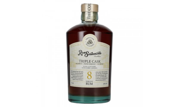 Ron Sostenible 8 Years Old Triple Cask Rum 43% Vol. 0,7l