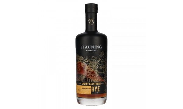 Stauning RYE Malt Danish Whisky Sherry Cask Finish Limited Edition 53,1% Vol. 0,7l