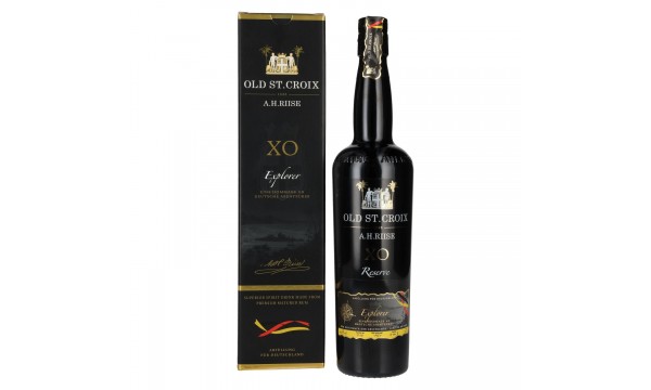 Old St. Croix A.H. Riise XO Explorer Reserve Germany Edition 40% Vol. 0,7l dovanų dėžutėje
