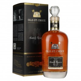 Old St. Croix FAMILY RESERVE Superior Spirit Drink 42% Vol. 0,7l dovanų dėžutėje