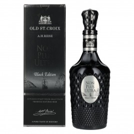 Old St. Croix NON PLUS ULTRA Black Edition Superior Spirit Drink 42% Vol. 0,7l dovanų dėžutėje
