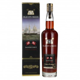 Old St. Croix A.H. Riise Royal DANISH NAVY NAVAL CADET Superior Spirit Drink 42% Vol. 0,7l dovanų dėžutėje