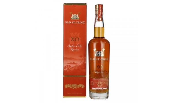 Old St. Croix X.O. Ambre d'Or Reserve 42% Vol. 0,7l dovanų dėžutėje