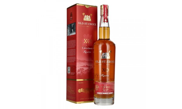 Old St. Croix X.O. Reserve Christmas Superior Spirit Drink 2020 40% Vol. 0,7l dovanų dėžutėje