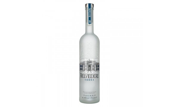 Belvedere Vodka 40% Vol. 1,75l + LED Lichtsticker Belvedere Vodka 40% Vol. 1,75l + LED Lichtsticker