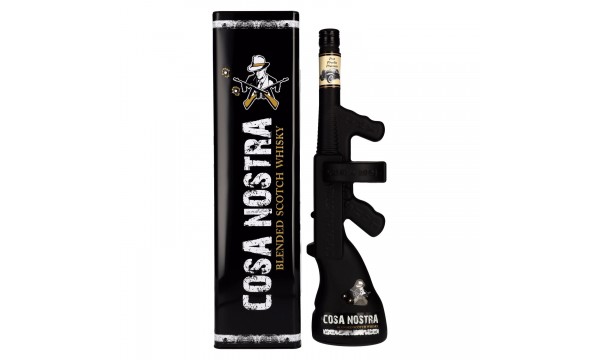 Cosa Nostra 40% Vol. 0,7l metalinėje dėžutėje Cosa Nostra 40% Vol. 0,7l metalinėje dėžutėje