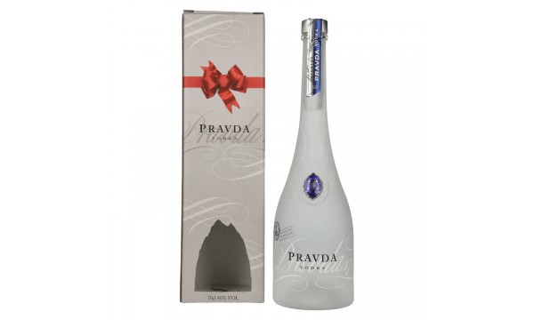 Pravda Vodka 40% Vol. 0,7l dovanų dėžutėje
