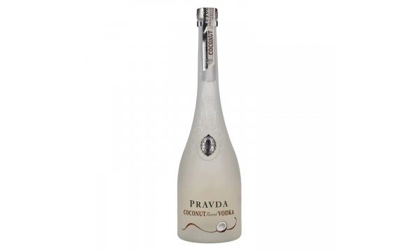 Pravda COCONUT Flavored Vodka 37,5% Vol. 0,7l Pravda COCONUT Flavored Vodka 37,5% Vol. 0,7l