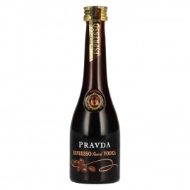 Pravda ESPRESSO Flavored Vodka 37,5% Vol. 0,05l